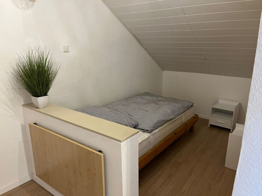 Monteurwohnung in Dülmen | Schlafzimmer 03 Ansicht B